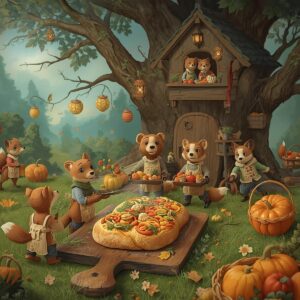 Woodland Focaccia - Fall Decor Edition