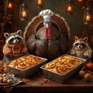 Thanksgiving Mashed Duchess Loaf