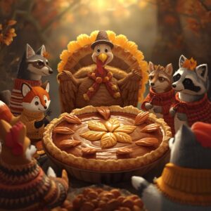 Thankgiving Peanutty Caramel Ganache Pie