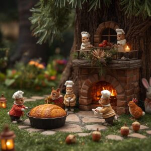 Woodland Pumpkin Sourdough Loaf - Autumn Festive