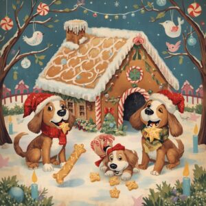 Holiday Pre-Order Red and Green Doggie Treats