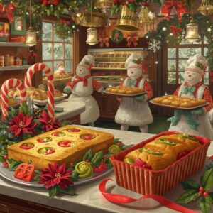 Holiday Pre-Order: Focaccia Red and Green