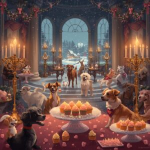 Valentine Iced Wonderland Pupcakes